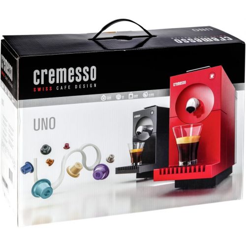  Cremesso Uno carbon Kaffeekapselmaschine, schwarz