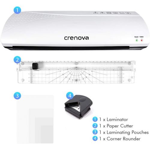  [아마존 핫딜] Crenova 13 Inches Laminator A3 with Paper Cutter