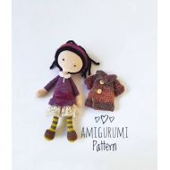 /CreoErgoSumDesign AMIGURUMI doll PATTERN, Crochet Doll Pattern, PDF for learn crochet, Amigurumi pattern pdf, Ebook, crochet toy diy, crochet doll pattern