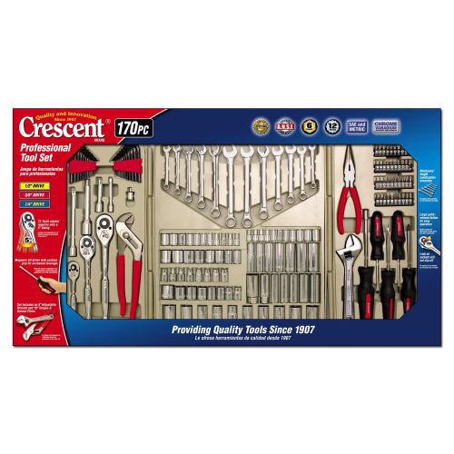  Cresent Crescent 170-Piece Professional Tool Set