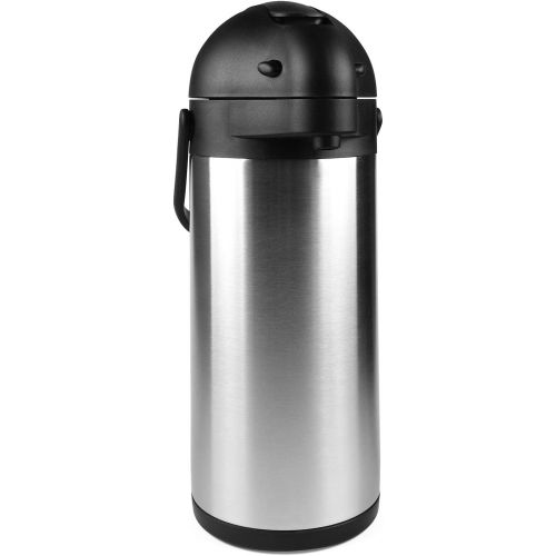  [아마존 핫딜] [아마존핫딜]74 Ounce (2.2 Liter) Airpot Thermal Coffee Carafe/Lever Action/Stainless Steel Insulated Thermos / 12 Hour Heat Retention / 24 Hour Cold Retention