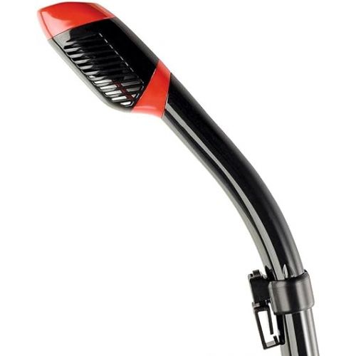 크레시 Cressi Adult Diving Dry Snorkel with Splash Guard and Top Valve - Supernova Dry: Designed in Italy