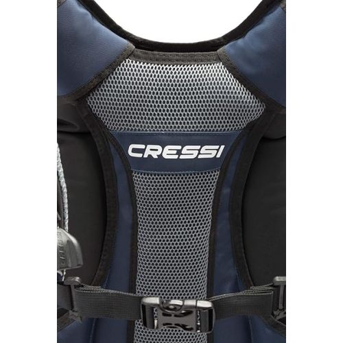 크레시 Cressi Travel-Friendly Light Back Inflation BCD for Scuba Diving - Lightwing : Made in Europe