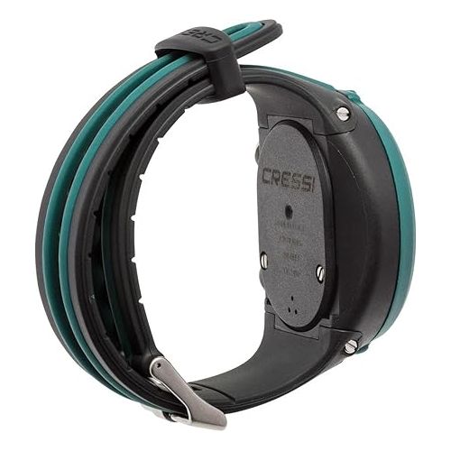 크레시 Cressi Nepto Freediving Watch Computer - Fully Customizable - Protection against Taravana risk - Logbook - Made in Italy