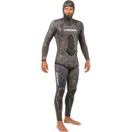 Freediving Camouflage Adult 2-PC Wetsuit - Open-Cell Comfortable Neoprene - Seppia: Designed in Italy by Cressi, Quality Since 1946