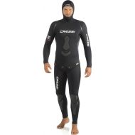 Cressi Apnea 2-pcs Freediving Spearfishing Wetsuit, Jacket & Pants, Loading Chest Pad, Knee Protection, Anatomical Design - Apnea: Designed in Italy