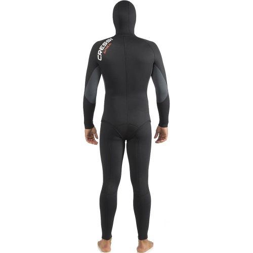 크레시 Cressi Apnea 2-pcs Freediving Spearfishing Wetsuit, Jacket & Pants, Loading Chest Pad, Knee Protection, Anatomical Design - Apnea: Designed in Italy