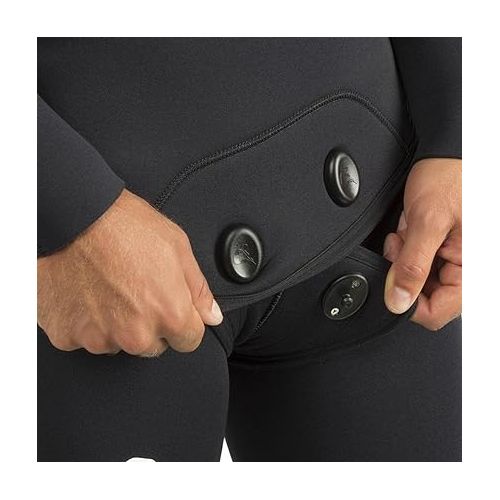 크레시 Cressi Apnea 2-pcs Freediving Spearfishing Wetsuit, Jacket & Pants, Loading Chest Pad, Knee Protection, Anatomical Design - Apnea: Designed in Italy