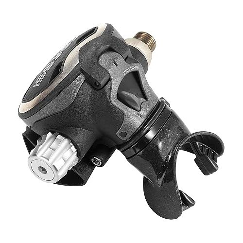 크레시 Cressi Scuba Diving T10-SC - Master Cromo Regulator - Compact and Light - Cold Water Certified - No Free-Flow - Made in Italy