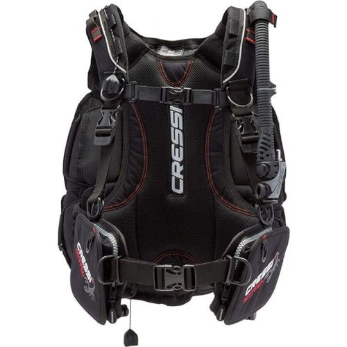 크레시 Scuba Diving Back-Inflation BCD - Comfortable as a Backpack - Vertical Weight Pocket System - High-Volume Pockets - Scorpion: designed in Italy