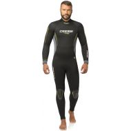 Cressi Men's Full Neoprene Wetsuit Back-Zip for Scuba Diving & Water Activities - Fast 5mm: Designed in Italy