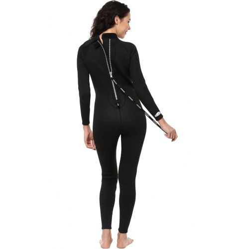 크레시 Cressi Summer 2.5mm Womens Back Zip Full Wetsuit