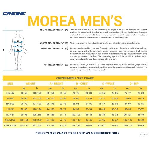 크레시 Cressi Morea - Wetsuit Full 3mm