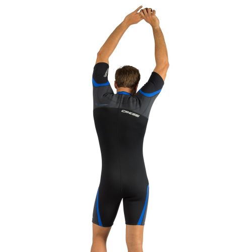 크레시 Cressi Shorty Mens Wetsuit for Scuba Diving, Snorkeling, Windsurfing - 2.5mm Neoprene | Playa Flex