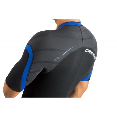 크레시 Cressi Shorty Mens Wetsuit for Scuba Diving, Snorkeling, Windsurfing - 2.5mm Neoprene | Playa Flex