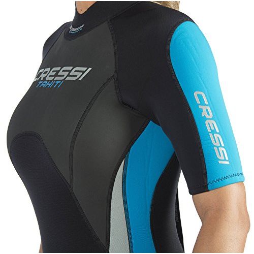 크레시 Cressi Tahiti - Womens Shorty Wetsuit 2.5mm, in Premium High Stretch Neoprene