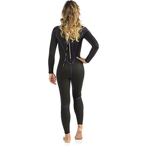 크레시 Cressi MAYA, Diving Snorkeling Womens Wetsuit 2.5mm in Premium High Stretch Neoprene - Cressi: Quality Since 1946