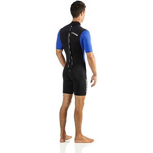 크레시 Cressi Tahiti - Mens Shorty Wetsuit 2.5mm, in Premium High Stretch Neoprene