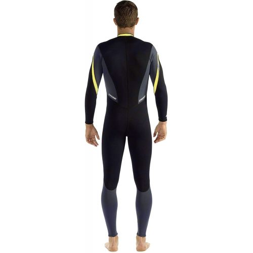 크레시 Cressi Bahia 2.5mm Mens Front Zip Premium Neoprene Full Wetsuit