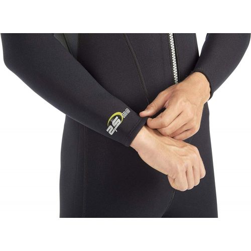 크레시 Cressi Bahia 2.5mm Mens Front Zip Premium Neoprene Full Wetsuit