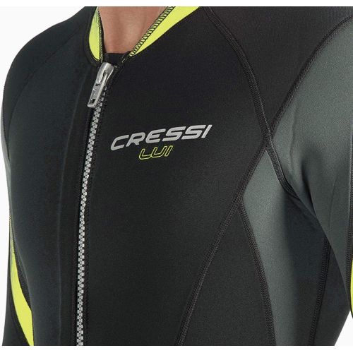 크레시 Cressi Bahia 2.5mm Mens Front Zip Premium Neoprene Full Wetsuit