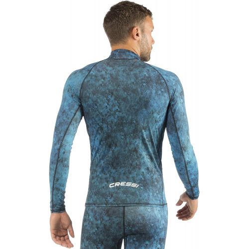 크레시 Cressi Camouflage Spearfishing Rash Guard | get the Hunter equipment