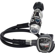 Cressi Ideal Scuba Diving Regulator for Beginners and Travelers - Hyperbalanced Diaphram 1st Stage, Compact 2nd Stage - MC9-SC/Compact Pro: Made in Italy