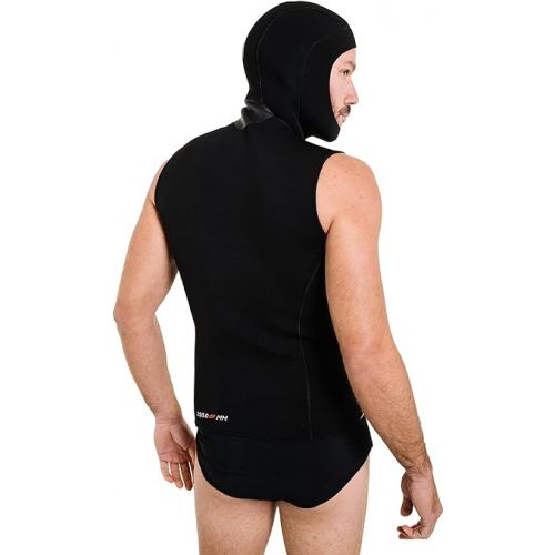 크레시 Cressi Men's Base Layer Hood Vest 2.5/5mm, 3XL