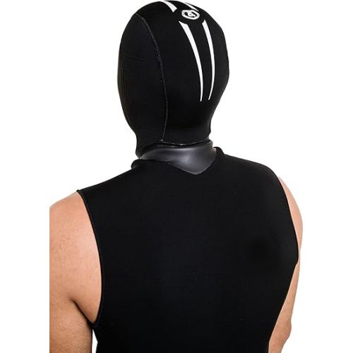 크레시 Cressi Men's Base Layer Hood Vest 2.5/5mm, 3XL