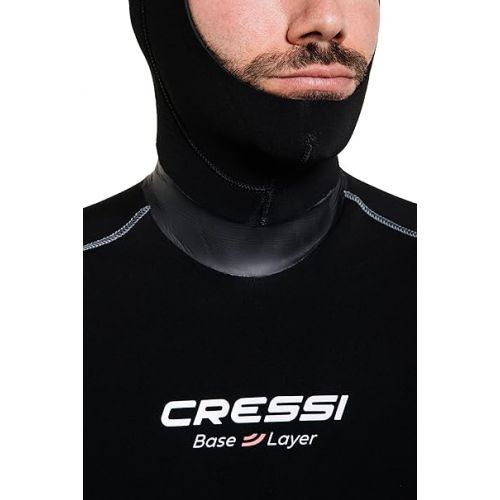 크레시 Cressi Men's Base Layer Hood Vest 2.5/5mm, 3XL
