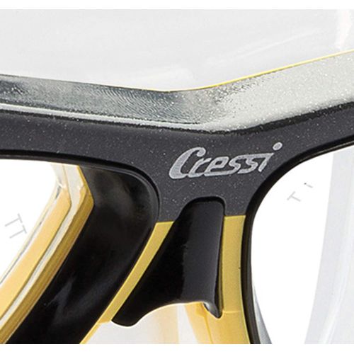 크레시 Cressi Focus - Professional Erwachsene Tauchmaske aus High Seal - Optionale Optische Glaeser Erhaeltlich
