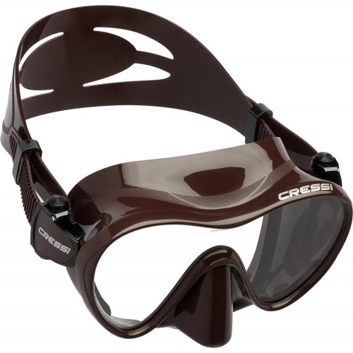 크레시 Cressi F1 Mask - Rahmenlose Maske zum Tauchen und Schnorcheln Unisex Erwachsener