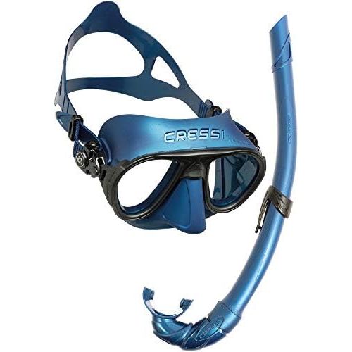 크레시 Cressi Calibro & Corsica Adult Snorkel Set