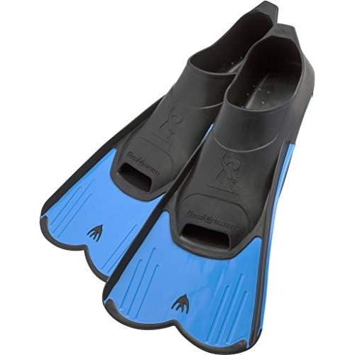 크레시 Cressi Kurze Full Foot Pocket Flossen fuer Schwimmen oder Training im Pool und im Meer, Leicht: Made in Italy