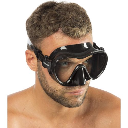 크레시 [아마존베스트]Cressi F1, Scuba Diving Snorkeling Frameless Mask - Cressi: Quality Since 1946
