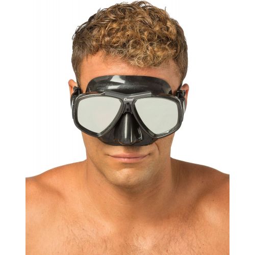 크레시 [아마존베스트]First Dive Mask with Inclined Lenses for Scuba Diving - optical lenses available | FOCUS made by Cressi: quality since 1946