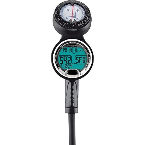 크레시 [아마존베스트]Cressi Sub Leonardo 3 Scuba Diving Computer Console with Pressure Gauge and Compass