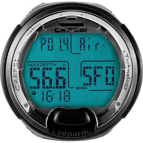 크레시 [아마존베스트]Cressi Sub Leonardo 3 Scuba Diving Computer Console with Pressure Gauge and Compass