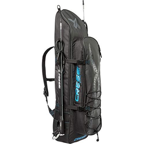 크레시 Cressi Freediving Waterproof Backpack - Main Compartment Fits Long Blade Fins - Cooler-Type Front Compartment - Piovra XL: Designed in Italy