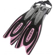 [아마존베스트]Cressi Adult Powerful Efficient Open Heel Scuba Diving Fins | Frog Plus: made in Italy