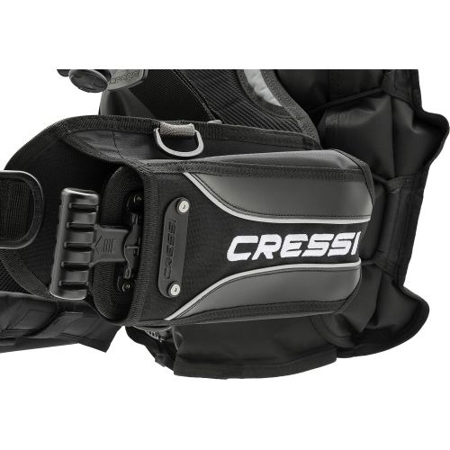 크레시 Cressi Travel-Friendly Light Back Inflation BCD for Scuba Diving Patrol: Designed in Italy