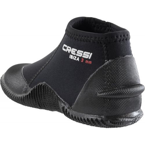 크레시 Cressi Adult Neoprene Diving Boots with Anti-Slip Rubber Sole for Water Sports | Ibiza 3mm
