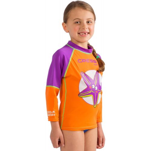 크레시 Youth Rash Guard for Water Activities with Sun Protecion | PEQUENO RASH GUARD - Cressi: quality since 1946