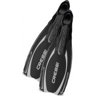 Cressi Adult Snorkeling & Scuba Diving Fins - Powerful Full Foot Pocket Fins | Reaction Pro: made in Italy