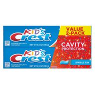Crest Toothpaste 4.6 Ounce Kids 2-Pack Cavity Protection (136ml) (6 Pack)