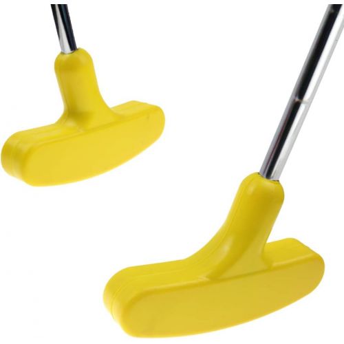  [아마존베스트]Crestgolf 6pcs Two Way Junior Golf Putter Kids Putter Both Left and Right Handed Easily Use 5 Sizes for Ages 3-5 6-8 9-12 13-15 Adult