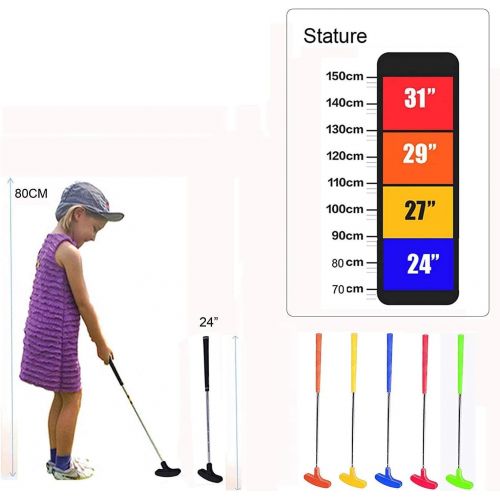  Crestgolf Two-Way Rubber Golf Putter for Kids or Adults