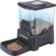 Crestuff Automatic Portion Control Dog and Cat Pet Feeder (45 Cups) with LCD Screen and Meal Time Message Recorder