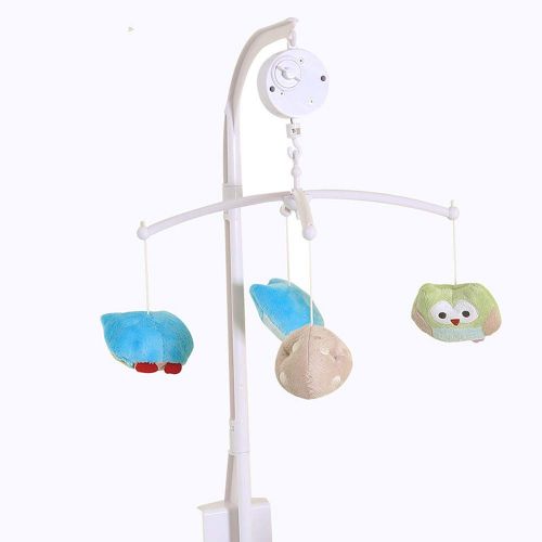  Cribmate Nursery Crib Musical Mobile Owl/Elephant & Birds/Whale/Sports Crib Mobile for Baby Boy...