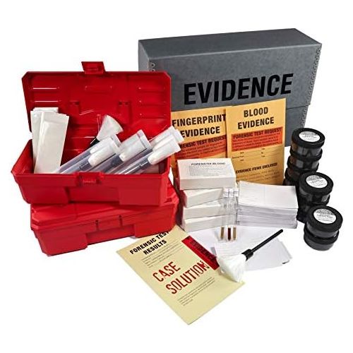  [아마존베스트]Crime Scene Forensic Science Mega Kit: The Missy Hammond Case - 40-Student Pack